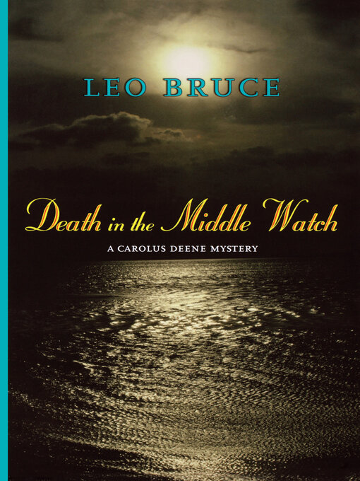 Cover image for Death in the Middle Watch